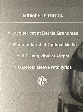 Madvillain : Madvillainy (2xLP, Album, RE, RM, Aud)