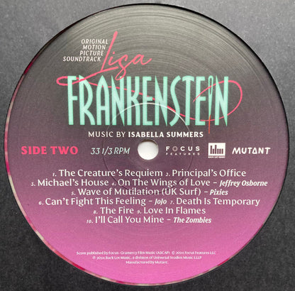 Isabella Summers : Lisa Frankenstein (Original Motion Picture Soundtrack) (LP, Ltd, RE, Glo)