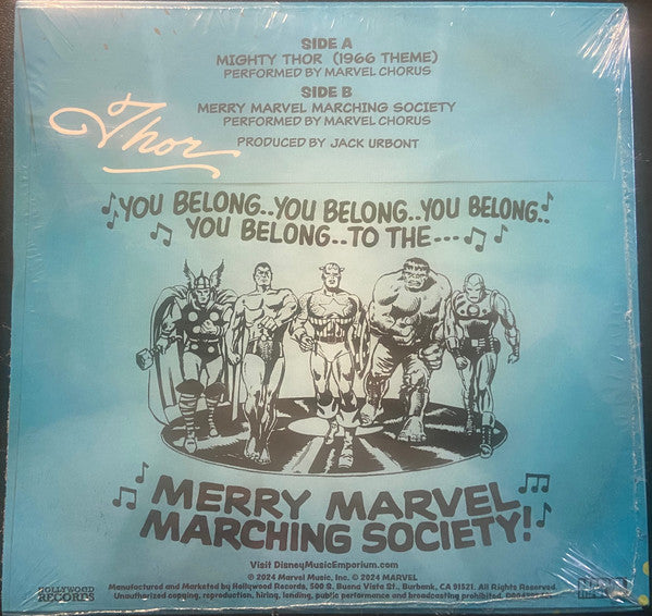 Marvel Chorus : Mighty Thor (1966 Theme) (7", Single, RM, Tra)
