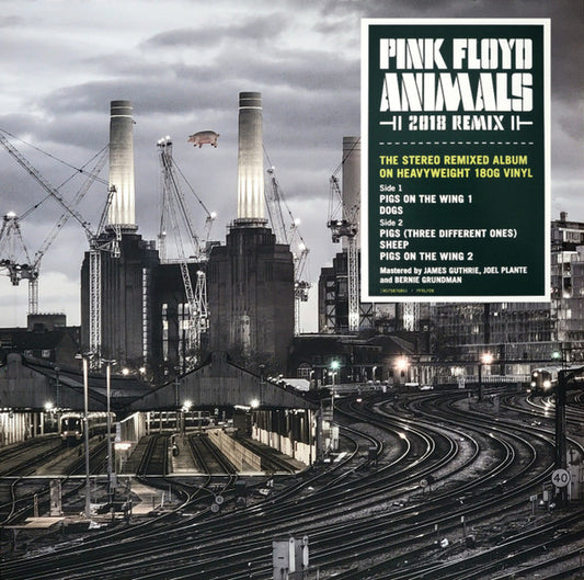 Pink Floyd : Animals (2018 Remix) (LP, Album, RE, RP, Gat)