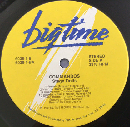 Stage Dolls : Commandos (LP, Album, Ind)