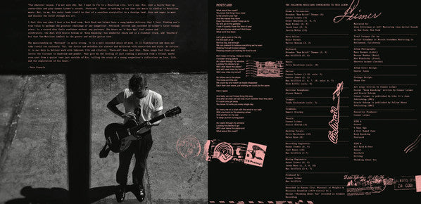 Connor Leimer : Postcard (LP, Album, RE, S/Edition, 180)