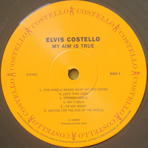 Elvis Costello : My Aim Is True (LP, Album, RE, 180)