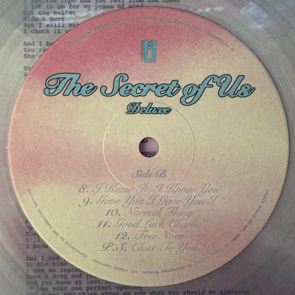 Gracie Abrams : The Secret Of Us (Deluxe) (LP + LP, S/Sided, Etch + Album, Dlx, Cle)