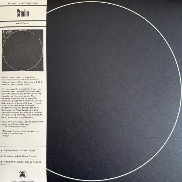 Studio (2) : West Coast (LP, Album, RM, Fog)