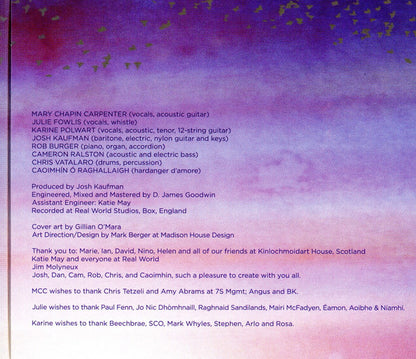 Mary Chapin Carpenter, Julie Fowlis, Karine Polwart : Looking For The Thread (CD, Album)