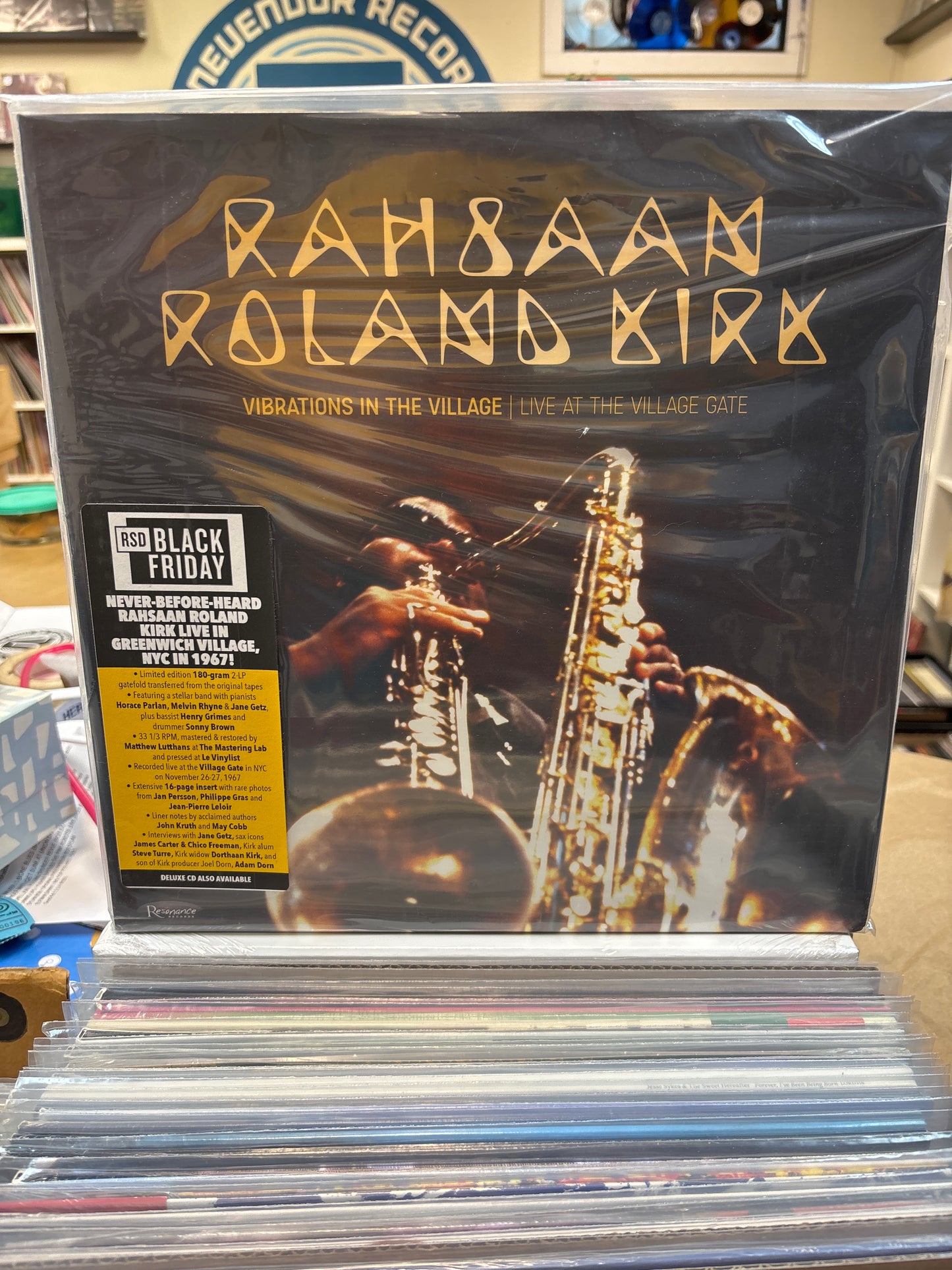 Rahsaan Roland Kirk-Vibrations In The Village: Live At The Village Gate RSD Black Friday 2025 2xLP