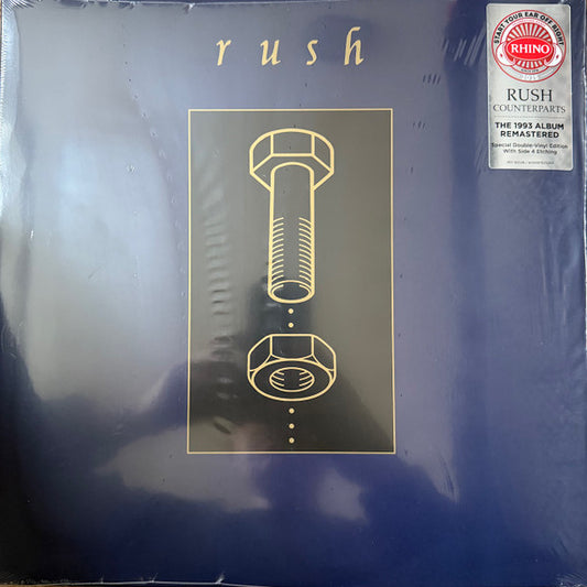 Rush : Counterparts (LP + LP, S/Sided, Etch + Album, RE, RM, S/Edition)