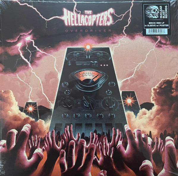 The Hellacopters : Overdriver (LP, Album, Red)