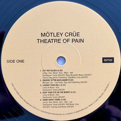Mötley Crüe : Theatre Of Pain (LP, Album, RE, RM)