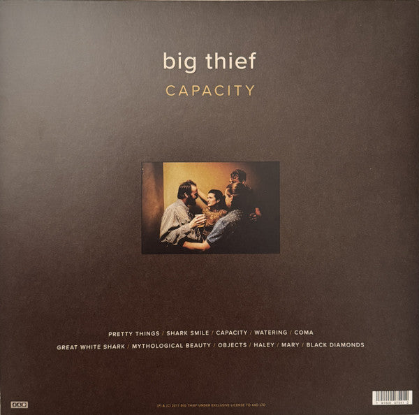 Big Thief : Capacity (LP, Album, RE)