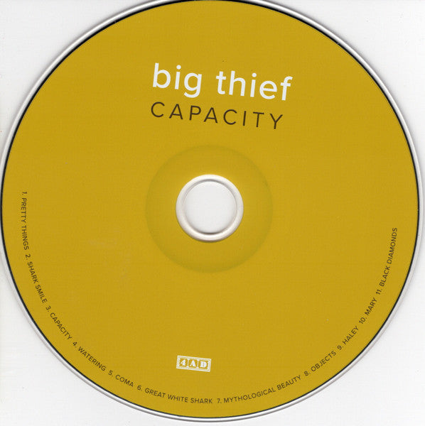 Big Thief : Capacity (CD, Album, RE)