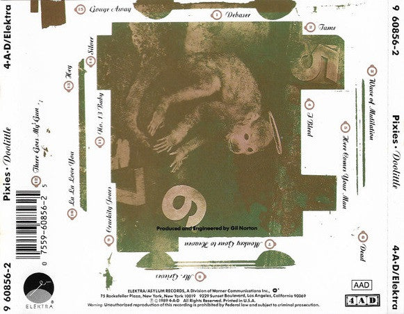 Pixies : Doolittle (CD, Album, RP)