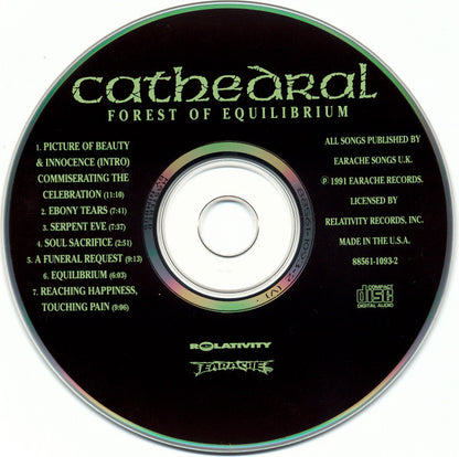 Cathedral : Forest Of Equilibrium (CD, Album)
