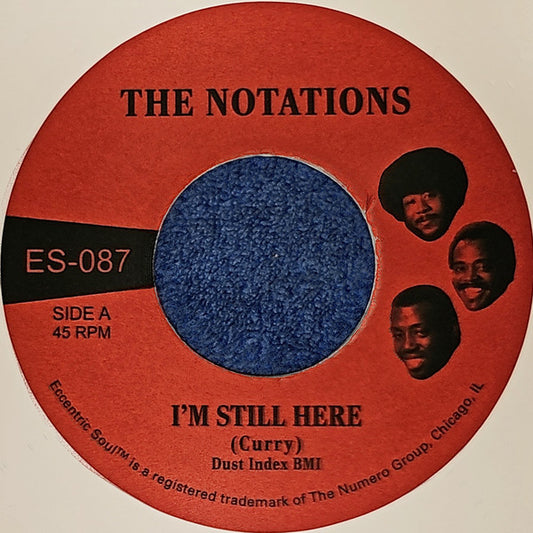 The Notations : I'm Still Here (7", Whi)