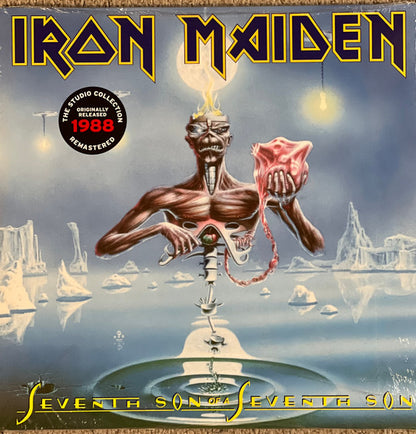 Iron Maiden : Seventh Son Of A Seventh Son  (LP, Album, RE, 180)