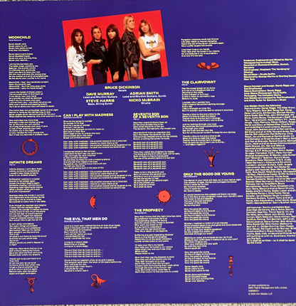 Iron Maiden : Seventh Son Of A Seventh Son  (LP, Album, RE, 180)