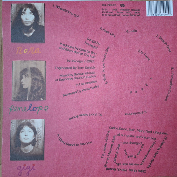 Horsegirl (2) : Phonetics On And On (LP, Album)