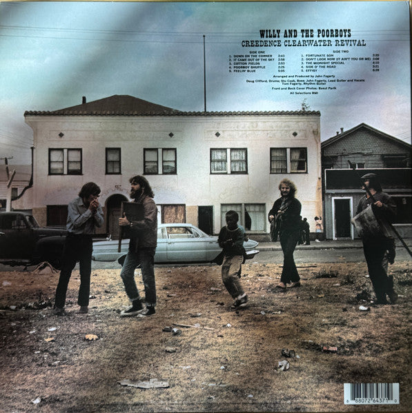 Creedence Clearwater Revival : Willy And The Poor Boys (LP, Album, RE, Yel)