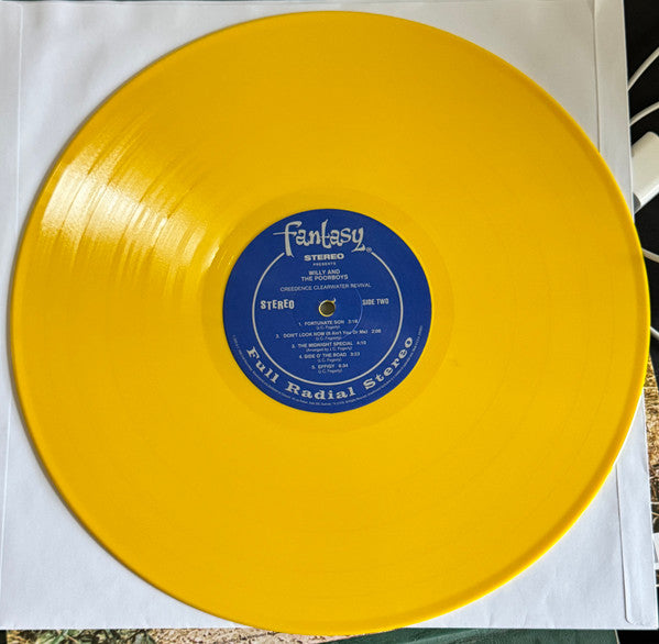 Creedence Clearwater Revival : Willy And The Poor Boys (LP, Album, RE, Yel)