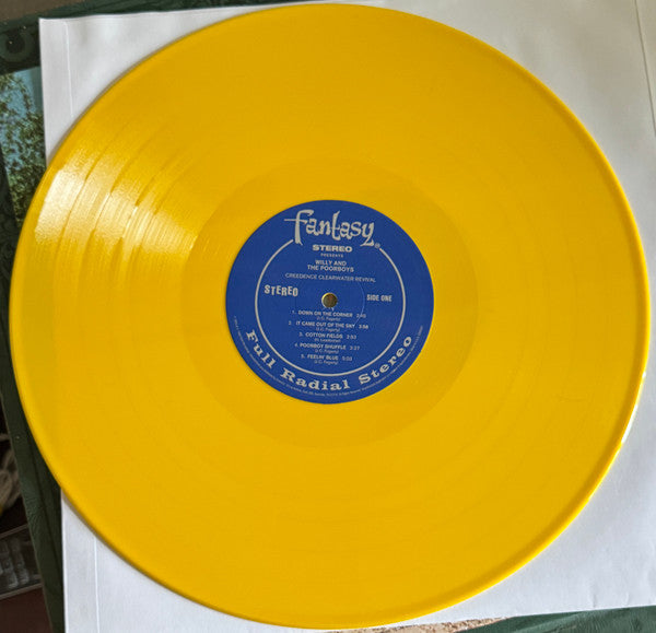 Creedence Clearwater Revival : Willy And The Poor Boys (LP, Album, RE, Yel)