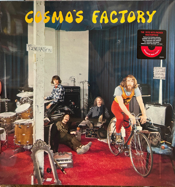 Creedence Clearwater Revival : Cosmo’s Factory (LP, Album, RE, Red)