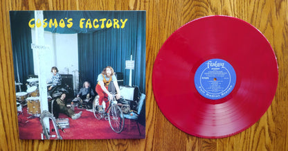 Creedence Clearwater Revival : Cosmo’s Factory (LP, Album, RE, Red)