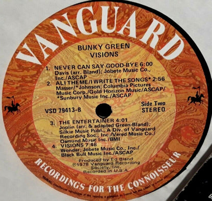 Bunky Green : Visions (LP)