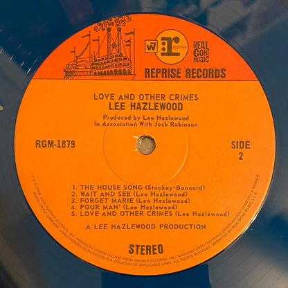 Lee Hazlewood : Love and Other Crimes (LP, Ltd, RE, RM, Sea)