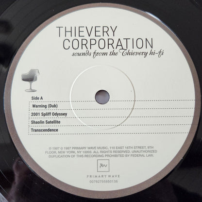 Thievery Corporation : Sounds From The Thievery Hi-Fi (2xLP, Album, RE, RM, 180)