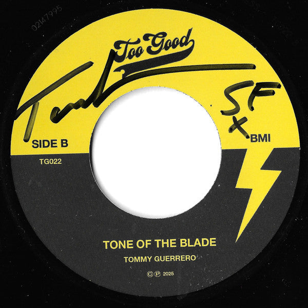 Tommy Guerrero : Cryptic Signals / Tone Of The Blade (7", Ltd)