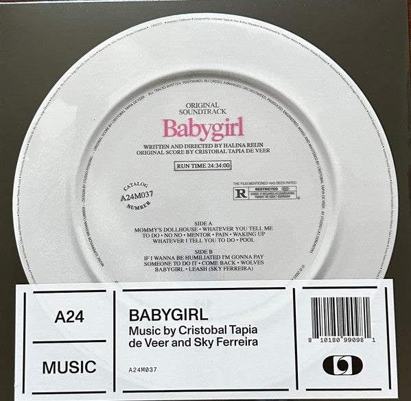 Cristobal Tapia De Veer* : Babygirl (Original Soundtrack) (LP, Pin)