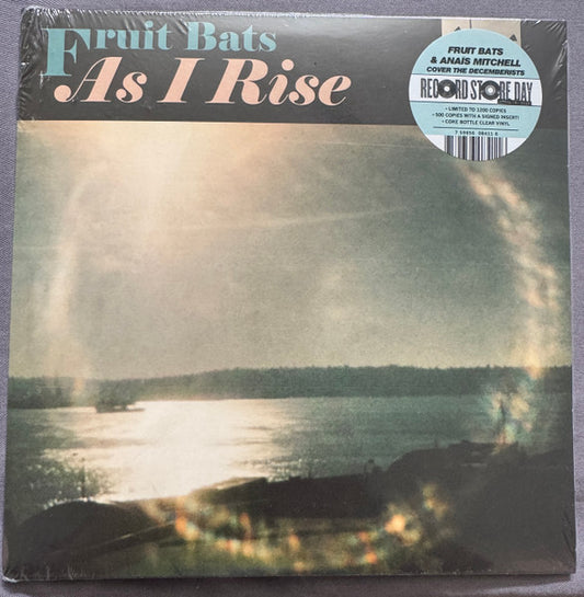 Fruit Bats, Anaïs Mitchell : As I Rise (split 7”) (7", Single, Ltd)