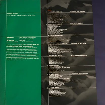 Shudder To Think : Music From The Motion Picture First Love, Last Rites (LP, Album, RSD, Ltd, RE)