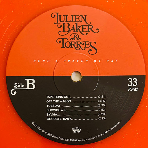 Julien Baker & Torres (2) : Send A Prayer My Way (LP, Album, Ltd, Gli)