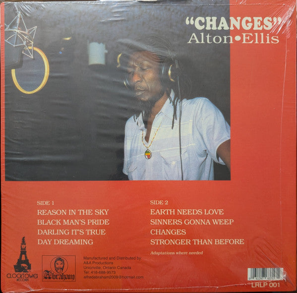Alton Ellis : Changes (LP, Album)