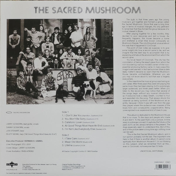 The Sacred Mushroom : The Sacred Mushroom (LP, Album, RE)