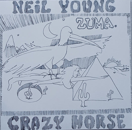 Neil Young With  Crazy Horse : Zuma (LP, Album, RE)
