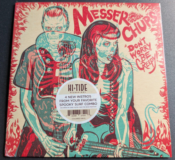 Messer Chups : Don't Worry, Be Creepy (7", EP, Ltd)