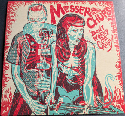 Messer Chups : Don't Worry, Be Creepy (7", EP, Ltd)