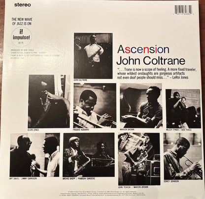 John Coltrane : Ascension (LP, Album, RE, Gat)