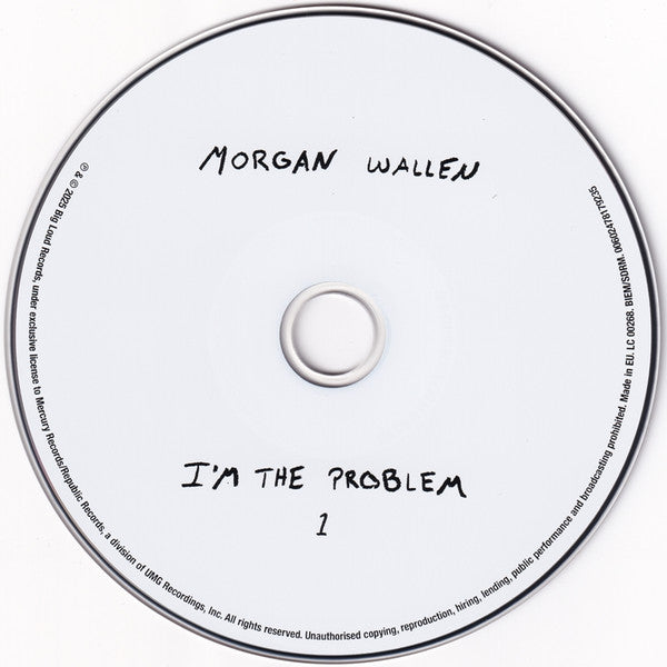 Morgan Wallen : I'm The Problem (2xCD, Album)