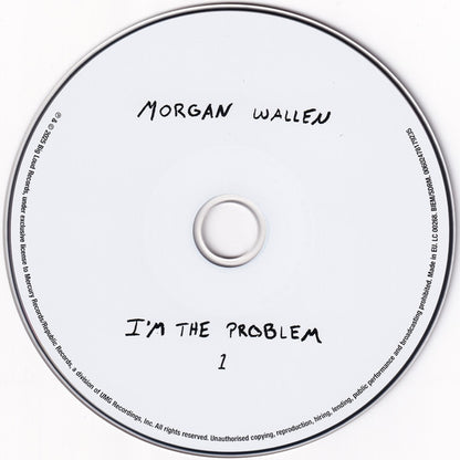 Morgan Wallen : I'm The Problem (2xCD, Album)
