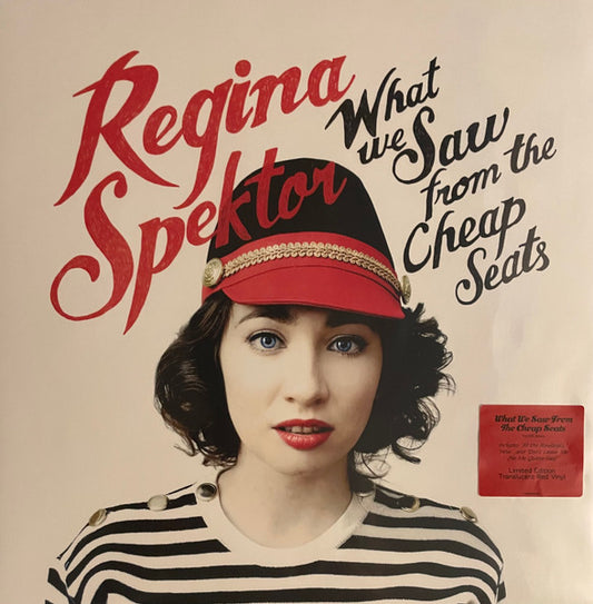 Regina Spektor : What We Saw From The Cheap Seats (LP, Album, Ltd, RP, Red)