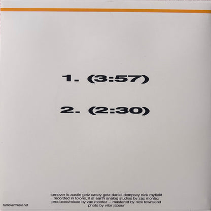 Turnover (3) : One and Too (7", Single)