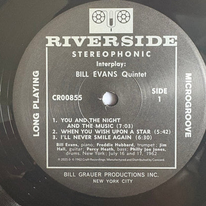 Bill Evans : Interplay (LP, Album, RE, 180)