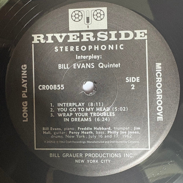 Bill Evans : Interplay (LP, Album, RE, 180)