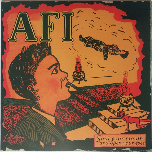 AFI : Shut Your Mouth And Open Your Eyes (LP, Album, RE)