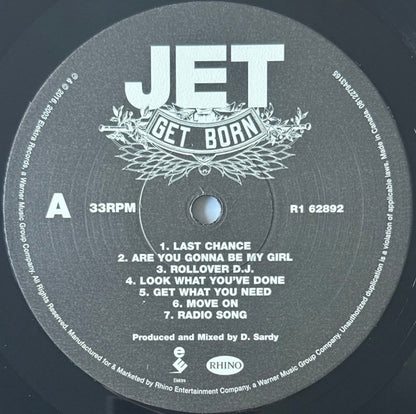Jet (2) : Get Born (LP, Album, RE)