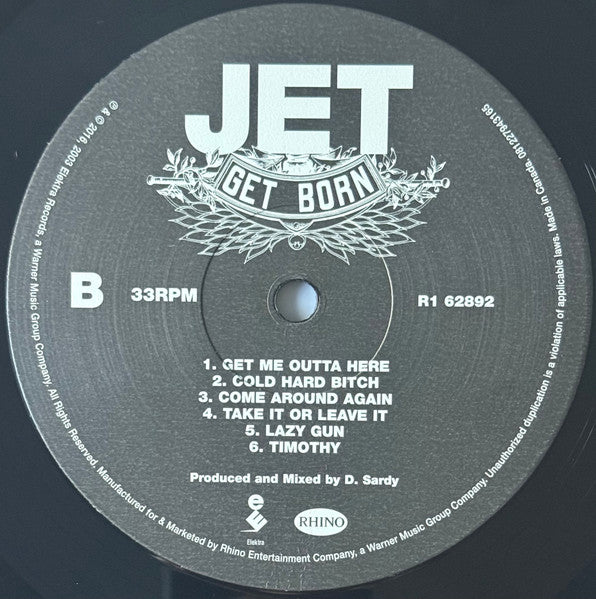 Jet (2) : Get Born (LP, Album, RE)